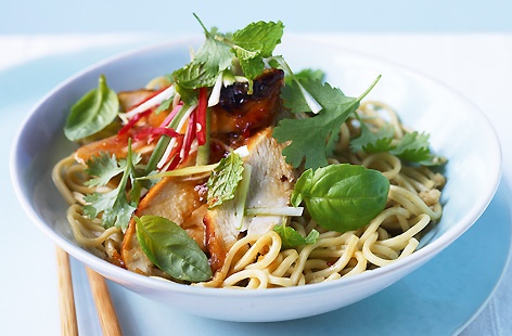 Grilled Thai Chicken with Aromatic Herbs thumb